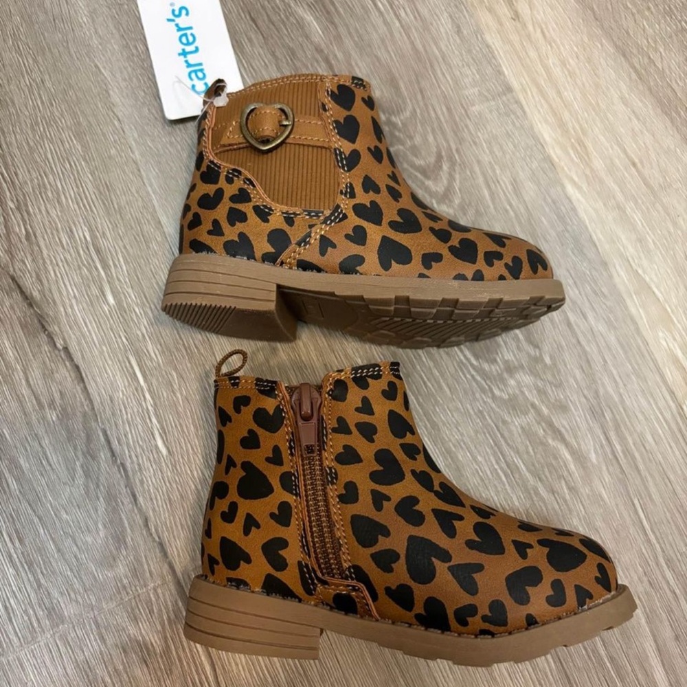 Toddler Cheetah Boots